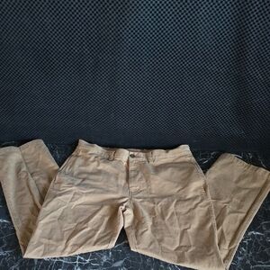 Haggar Men's Tan Chinos